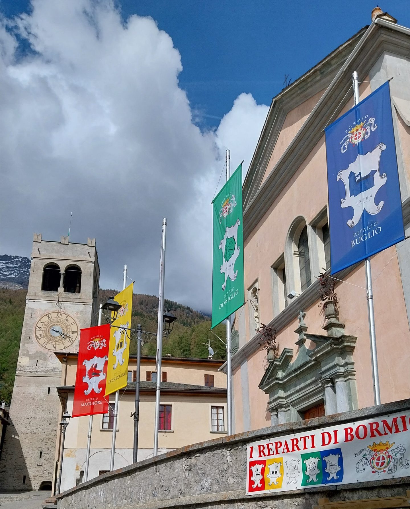 BORMIO PRONTA AD ACCOGLIERE IL GIRO