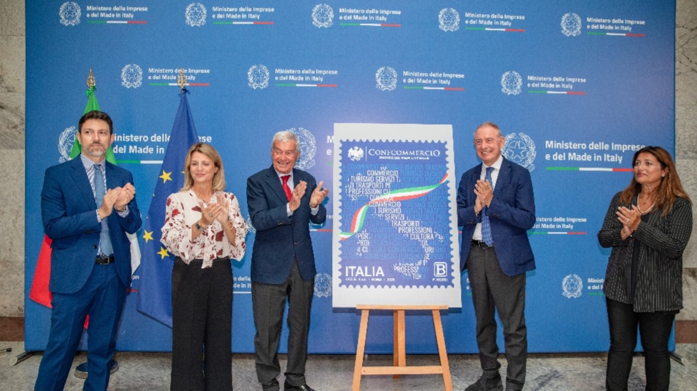 80° CONFCOMMERCIO, ECCO IL FRANCOBOLLO