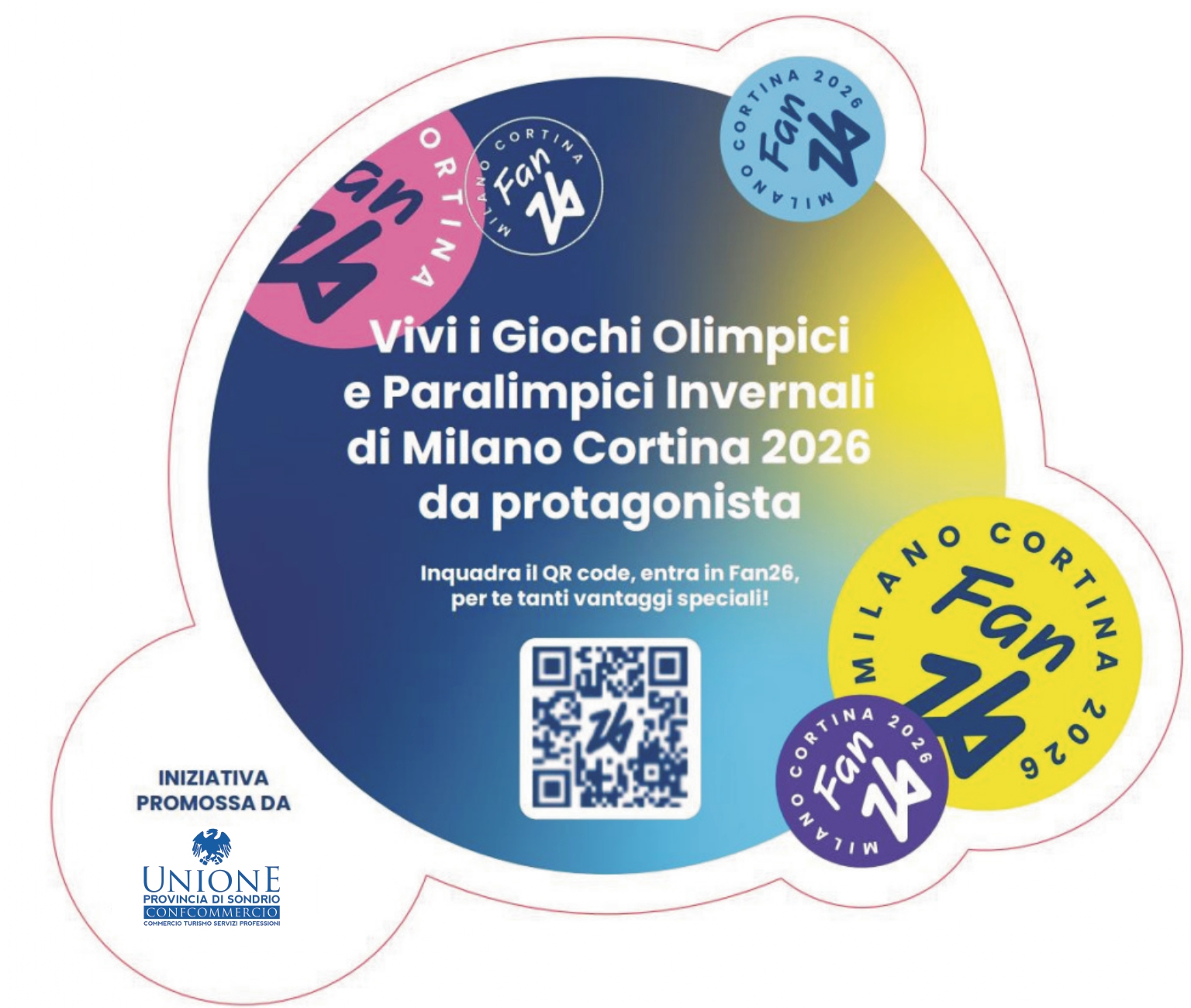 VALTELLINA, LE OLIMPIADI INVERNALI 2026 SULLE VETRINE