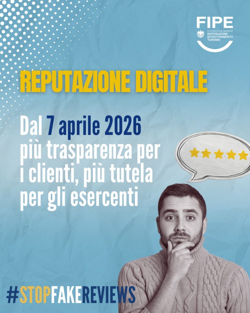 FALSE RECENSIONI, STRETTA DAL 7 APRILE