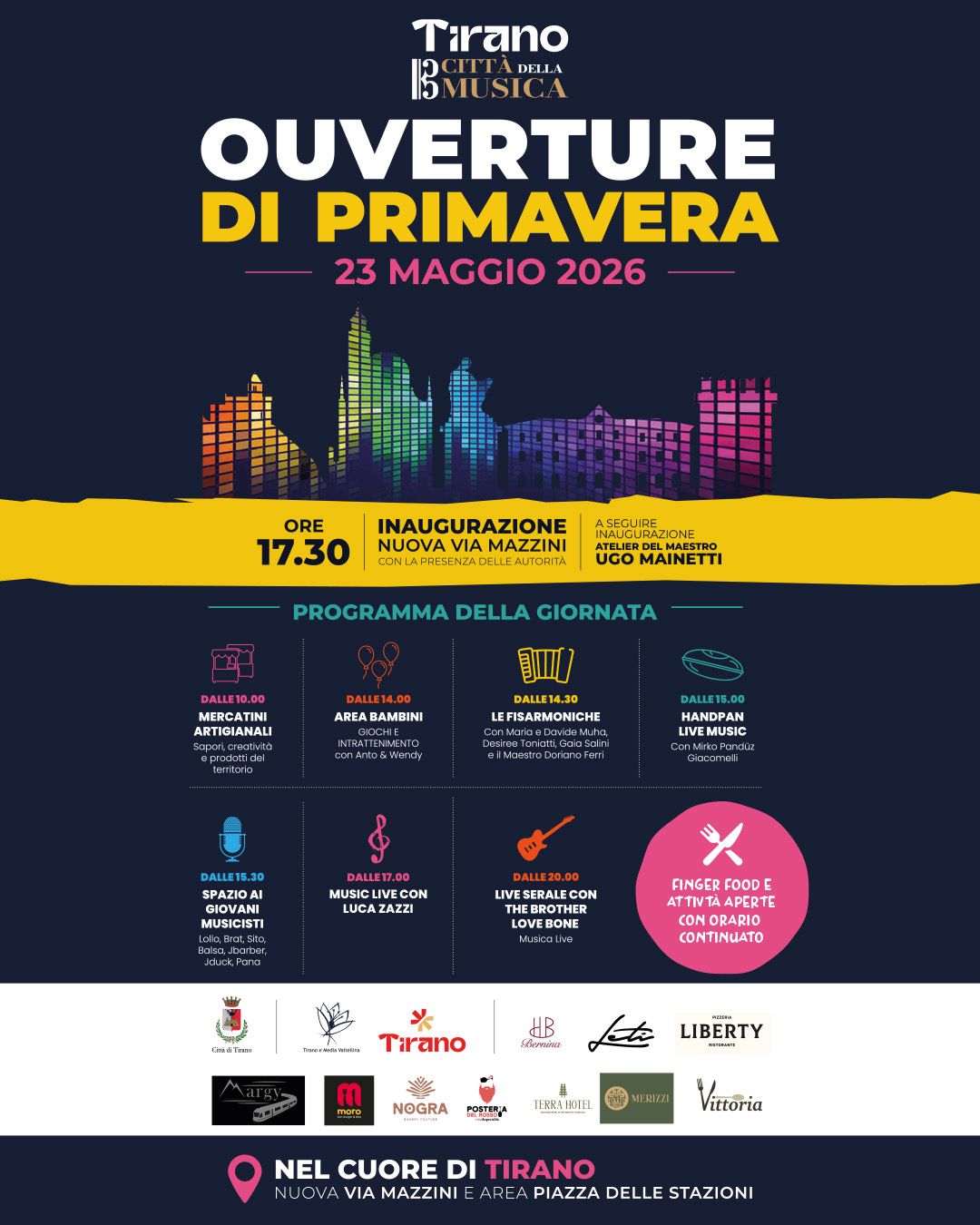 OUVERTURE DI PRIMAVERA A TIRANO