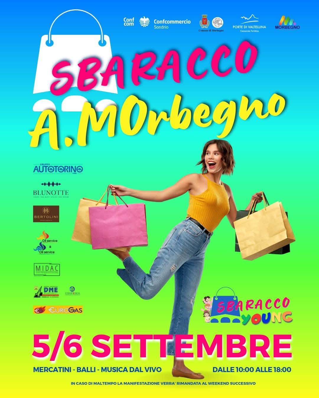 SBARACCO 2026, A SETTEMBRE MORBEGNO IN FESTA