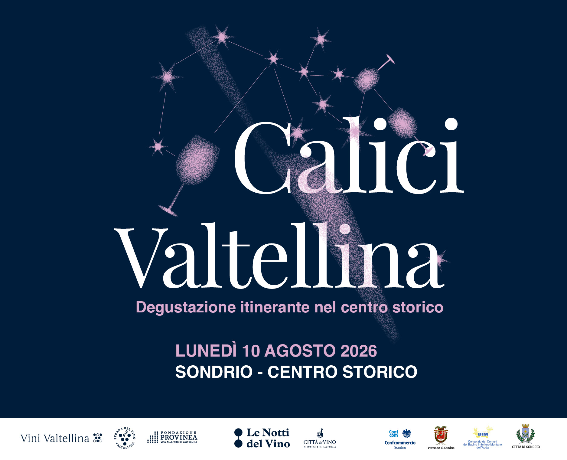 SONDRIO, IL 10 AGOSTO TORNA CALICI VALTELLINA