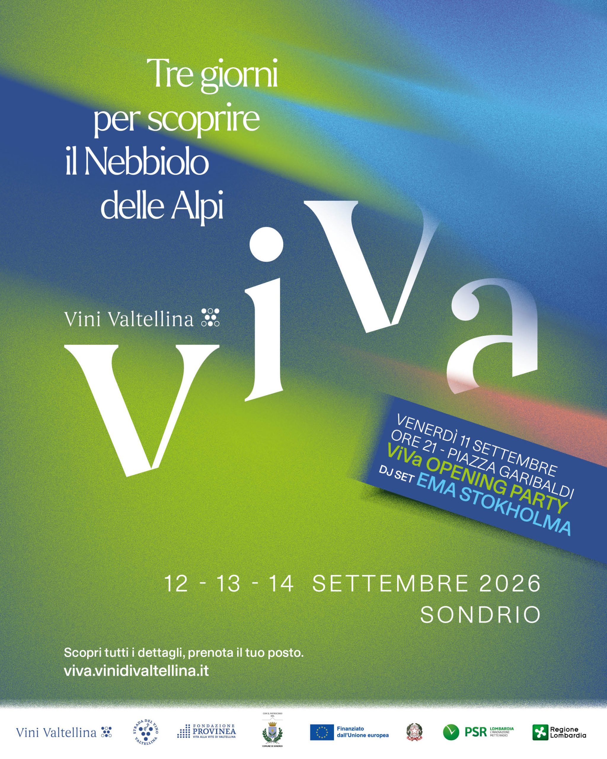 SONDRIO BRINDA CON “VIVA”