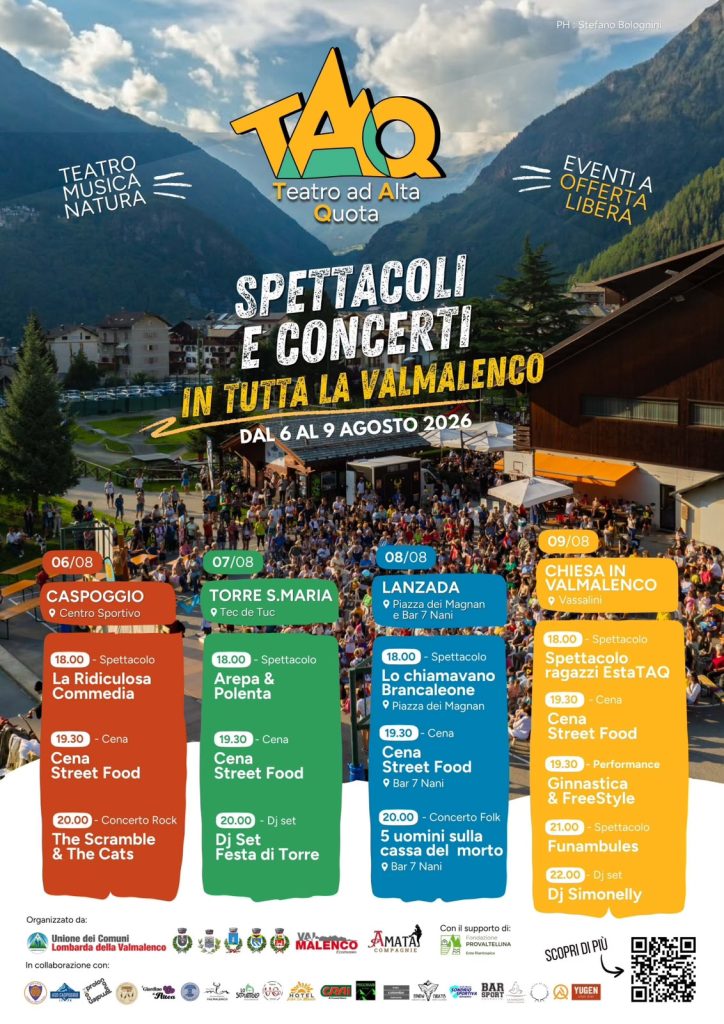 TEATRO D’ALTA QUOTA DI SCENA IN VALMALENCO