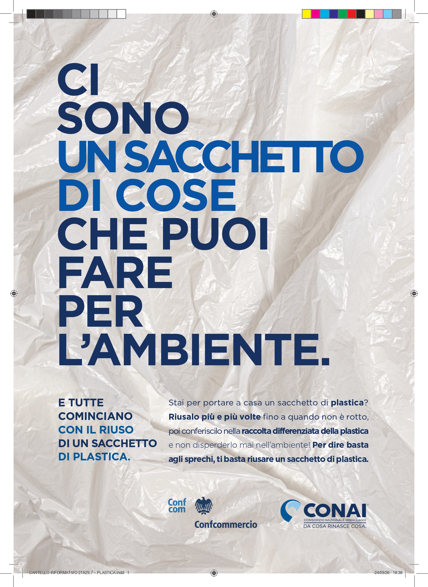 UN SACCHETTO…PER L’AMBIENTE